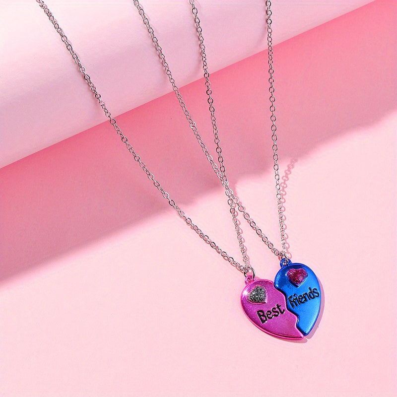 Good Friendships Heart Pendant Necklace
