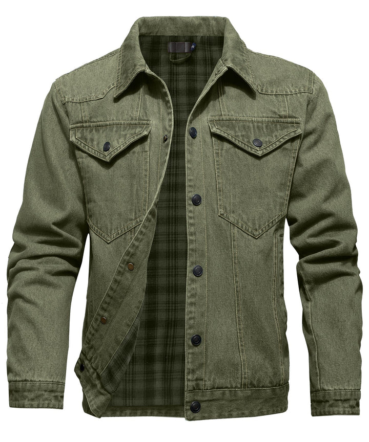 Men’s Flannel Lined Denim